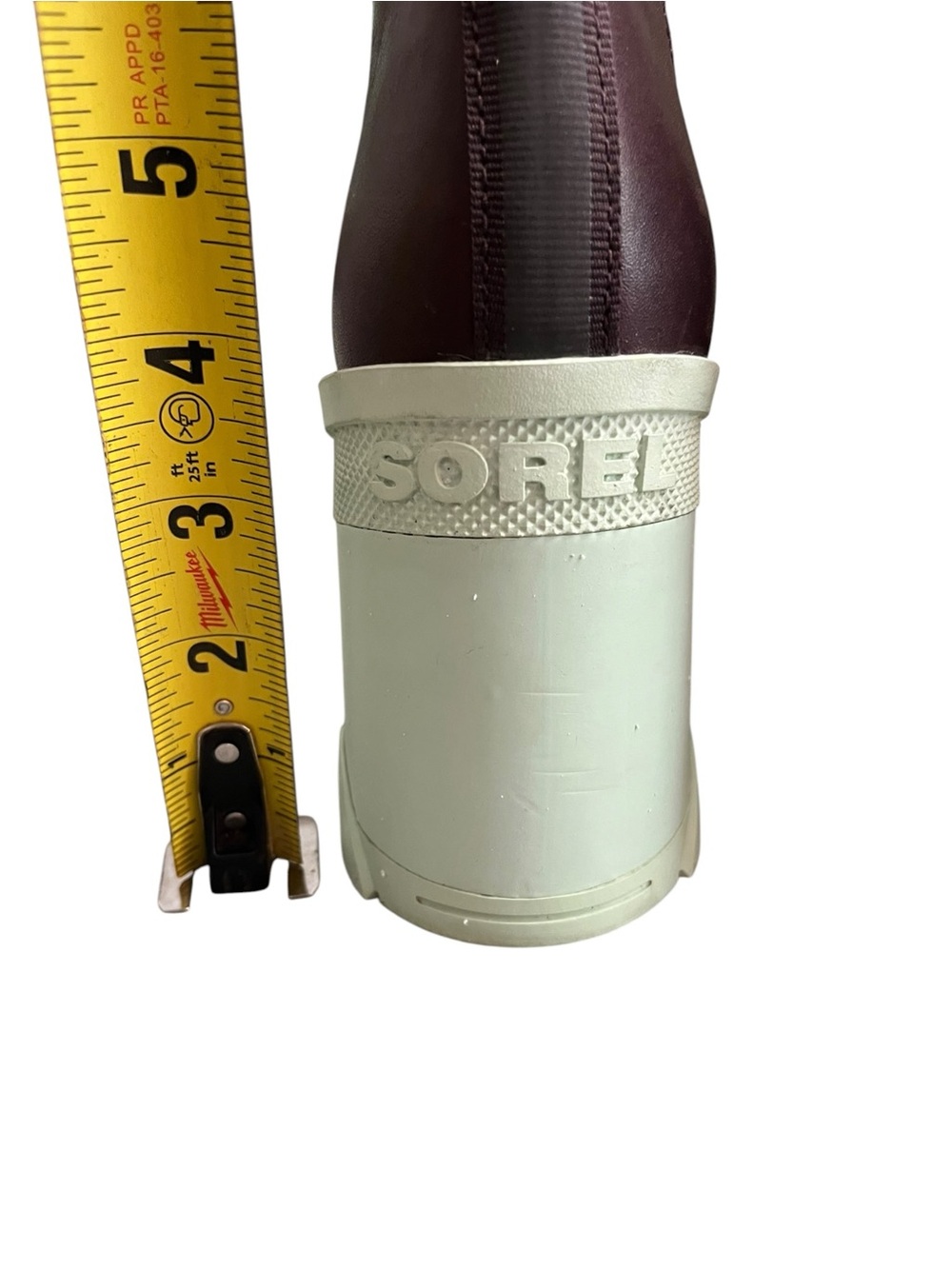 Sorel Brex Chelsea Boots Womens 8 Brown Leather Platform Chunky Heel Lug Sole - Picture 7 of 13